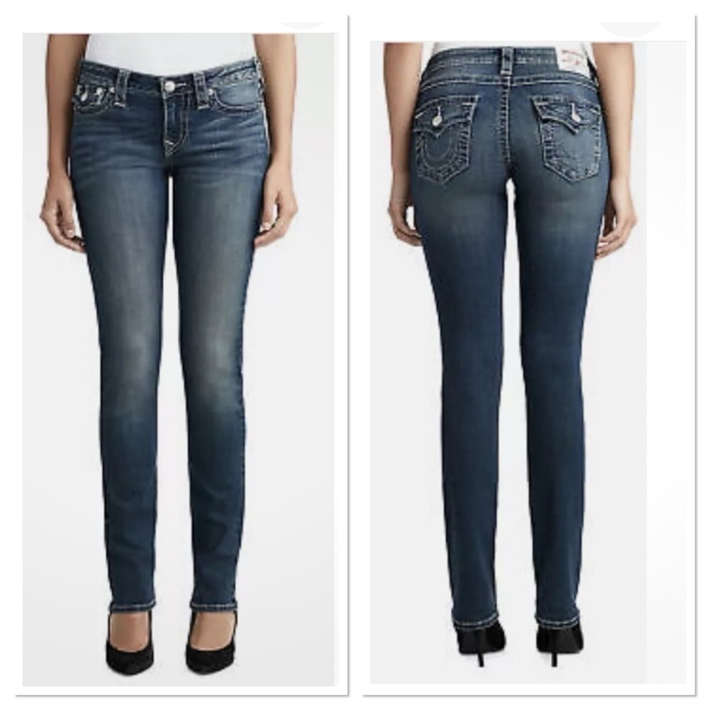 True Religion Echo Slim Straight Jeans